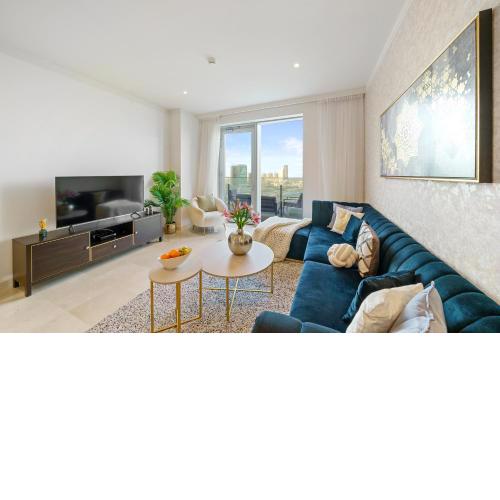 Manzil - Luxury 3BR in Taj Residencies with Golf Course and Dubai Skylines Views