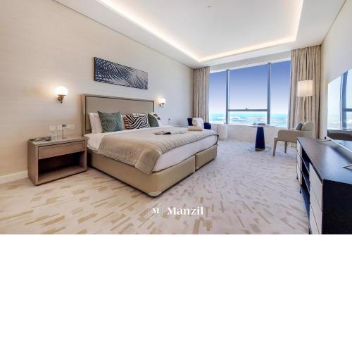 Manzil - Studio Apartment with Aura Pool & Sea View at The Palm Tower in Palm Jumeirah