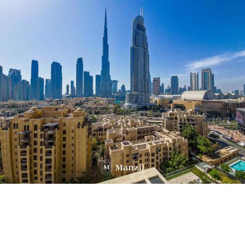 Manzil - Ultra Luxury 2BR with Burj Khalifa Views from Balcony and near Dubai Mall