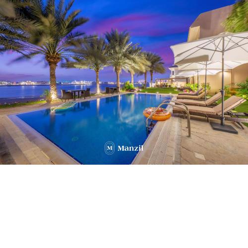 Manzil - Ultra Luxury 6BR Signature Villa with Pool, Theatre and Beach Access in Palm Jumeirah