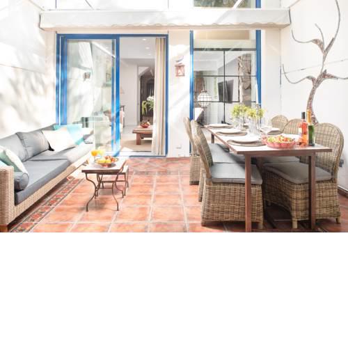 Marbella Center Beachfront with Private Patio