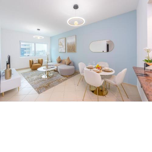 Marco Polo - Splendid 1BR Apt with Marina View & Close to Metro