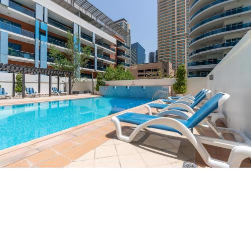 Marina Residences Tower 1Bd Pool GYM BBQ by GLOBALSTAY