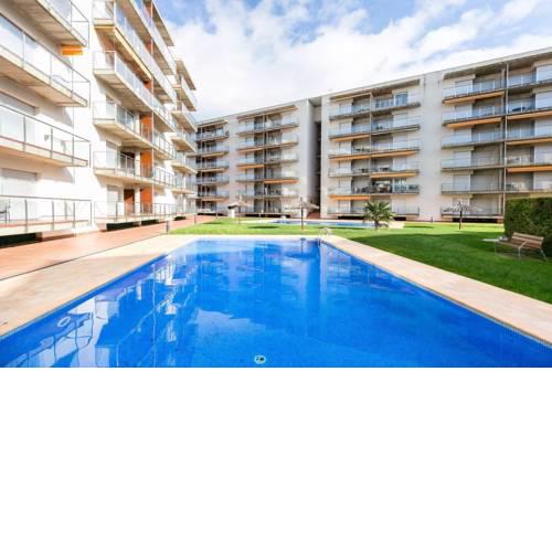MARINES MESTRAL B25-Apartamento con piscina y parking en Roses