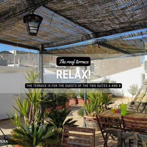 Matera Suite-roof terrace-self check-in