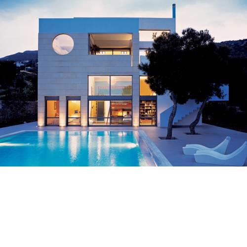 Minimal Blue Villa