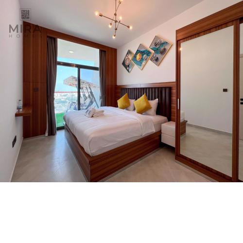 Mira Holiday Homes - Newly 1 bed in Binghatti Avenue