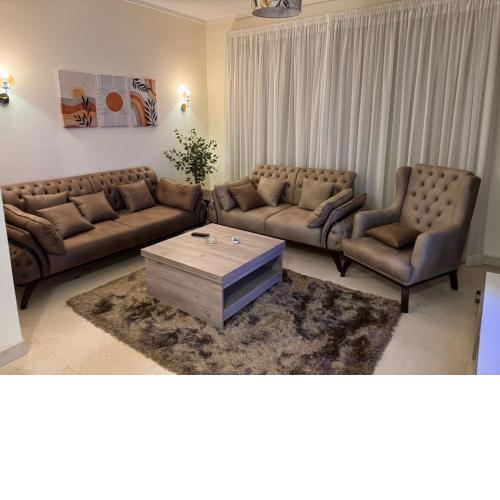 Modern 1 Bedroom Apartment for Rent First Use at The Village Compound by Palm Hills in New Cairo