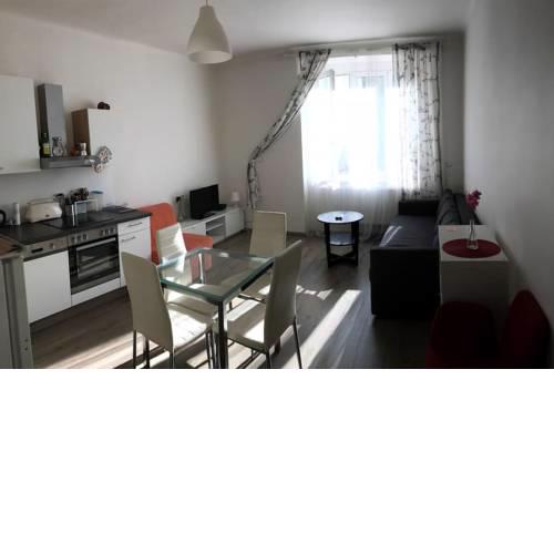 Modern 50sqm apparment / Vysehrad