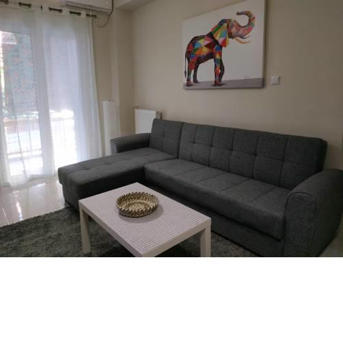 Modern apartment-5 min.Metro station Agia Marina