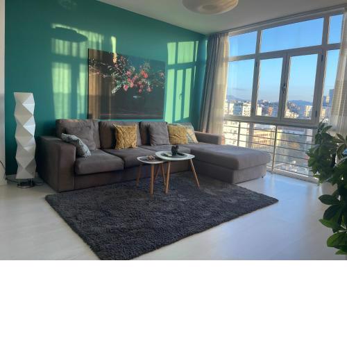 Modern Apartment at Train Station