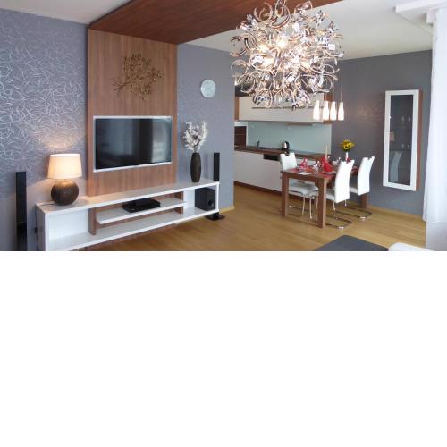 Modern apartment with a view of Slavín