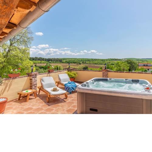 Modern Apartment with Jacuzzi in Visnjan