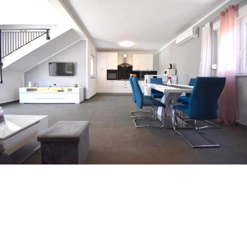 Modern apartment with private garden