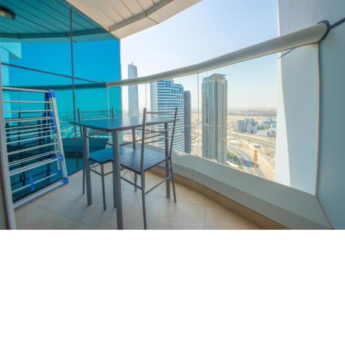 Modern furnished studio with balcony in JLT! - BRK