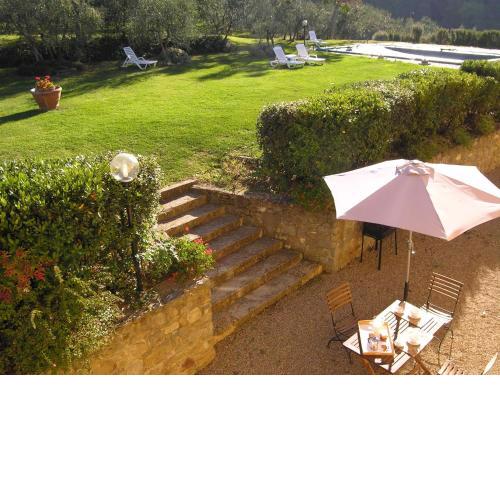 Modern holiday home in Castelfranco di Sopra with swimming pool