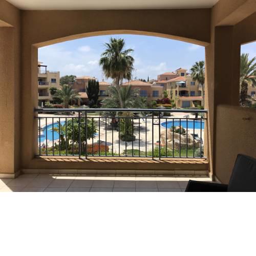 Modern pool facing apartment in popular Limnaria Gardens
