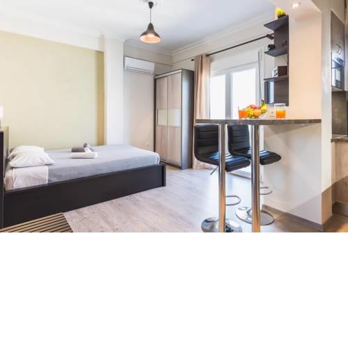 Modern Studio, Athens Center, near Metro station