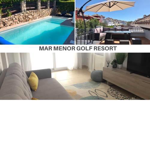 Modern villa with own pool on Mar Menor Golf Resort