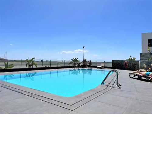 Moderne Ferienwohnung mit toller Aussicht und Pool