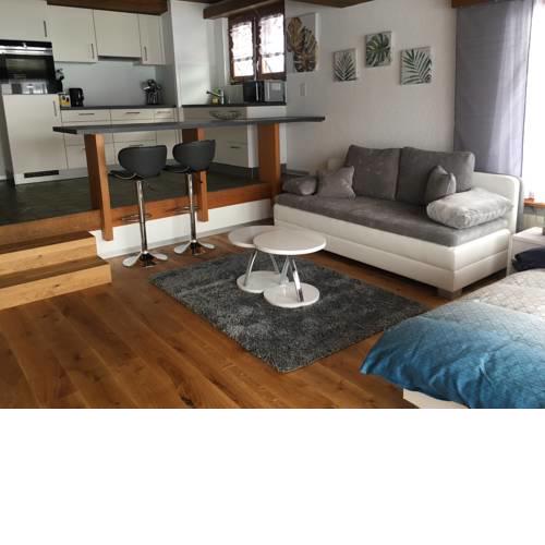 modernes, zentrales Studio im Dorfkern in Grächen