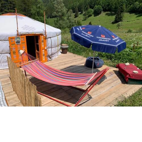 Mongolian Yurt near Mont Blanc