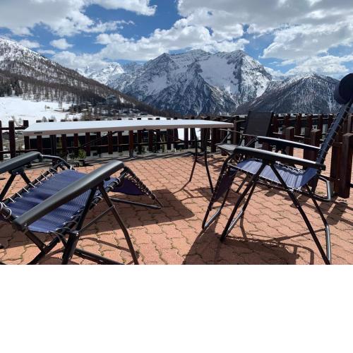 Monolocale con terrazzo a Sestriere