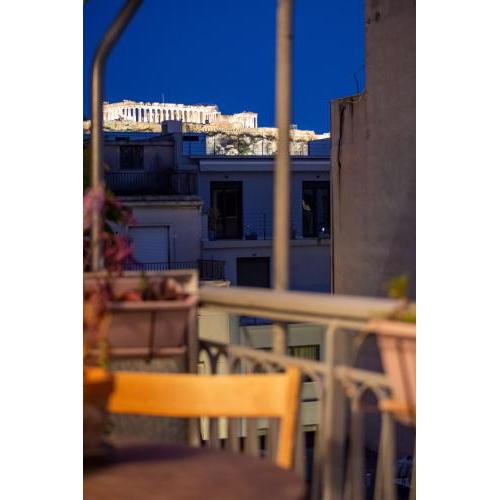 Mosaics central studio apartm with Acropolis view