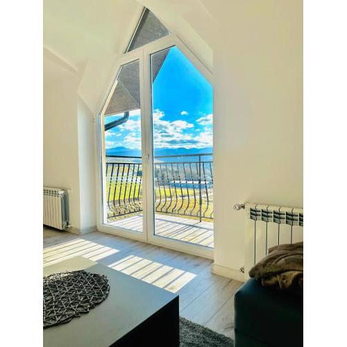 Mountain View Dwupoziomowy Apartament z widokiem na Góry Zakopane 14km