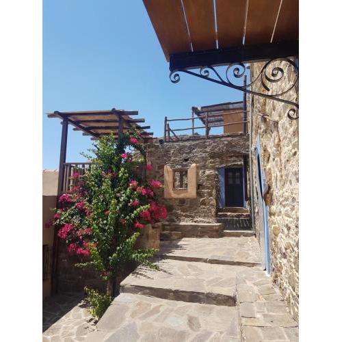 Myrto, a beautiful restored traditional stone house with an astonishing seaview
