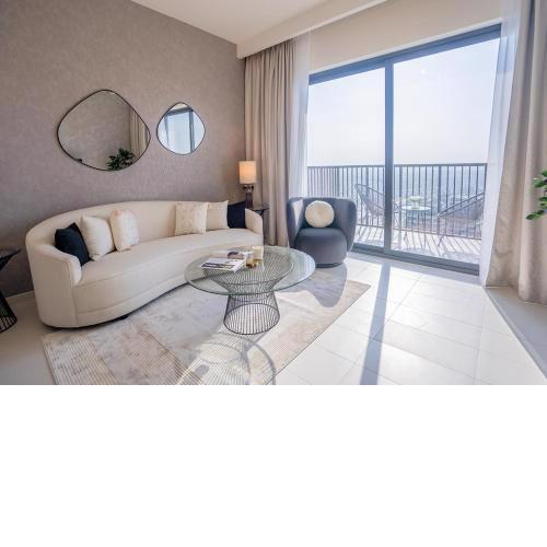 Nasma Luxury Stays - Elegant Condo With City Views And Dubai Skyline