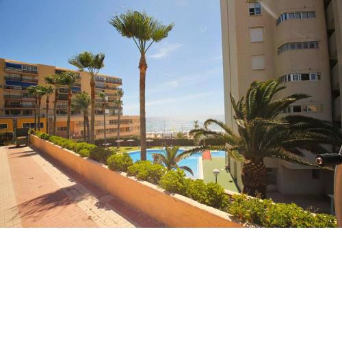 Near the beach with AC and pool