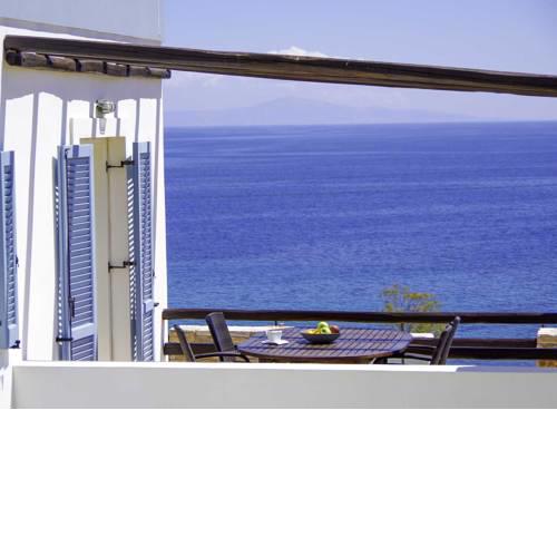 Nefeli, Iris delightful view of the Aegean Sea