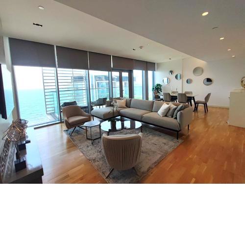 New 2 bedroom in Bluewaters with Direct Sea View