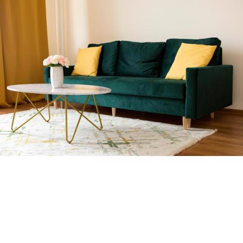 New colorful apartment with free parking street