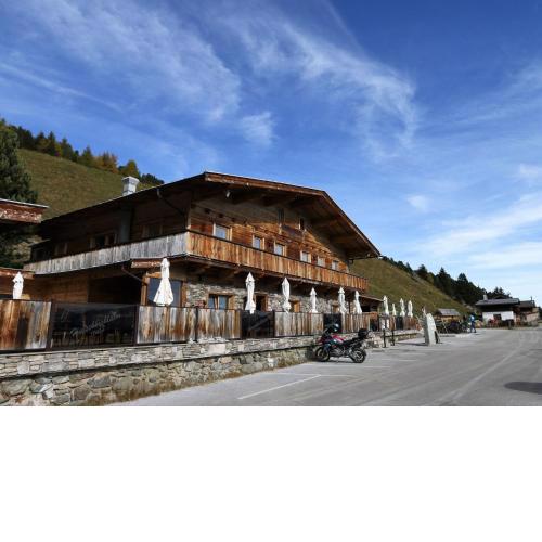 New holiday home on the Alm with terrace and balcony