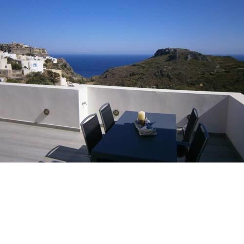 New Kythera Chora Castle view house