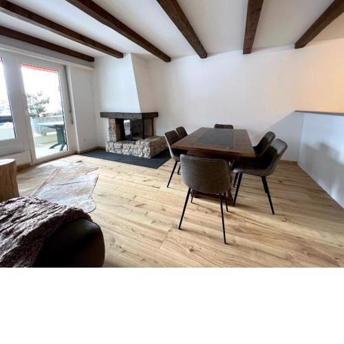 !NEW! Modern crossing apartment facing Piz Rosatsch