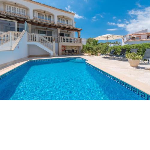 NEW! Villa Cala Marsal Sea View Front Waterline with Pool and BBQ
