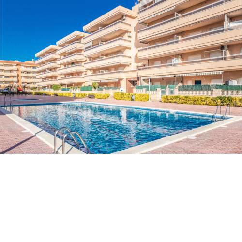 Nice apartment in Blanes w/ Outdoor swimming pool, Outdoor swimming pool and 2 Bedrooms