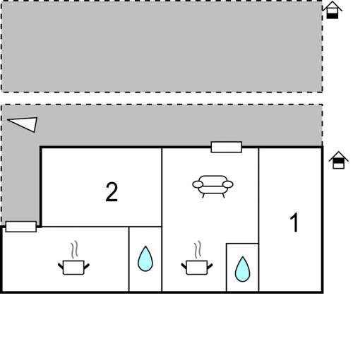 Nice apartment in Maranovici w/ WiFi and 1 Bedrooms
