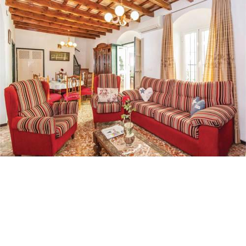 Nice home in Puebla de los Infantes w/ 4 Bedrooms