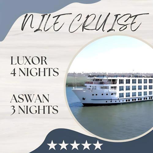 Nile Cruise LUXOR every Saturday from LOUXR 4 nights & every Wednesday from ASWAN 3 nights