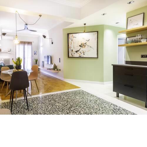 Noa's stylish space in Metaxourgio
