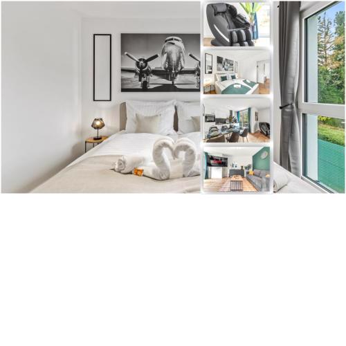 NobleNest Deluxe - Massage - Kaffee - Arbeitsplatz
