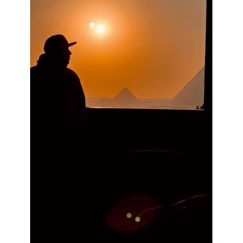 Nour pyramids view