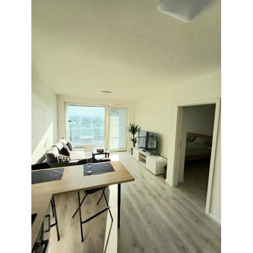 Nový, útulný apartmán s garážou, 5 min od letiska