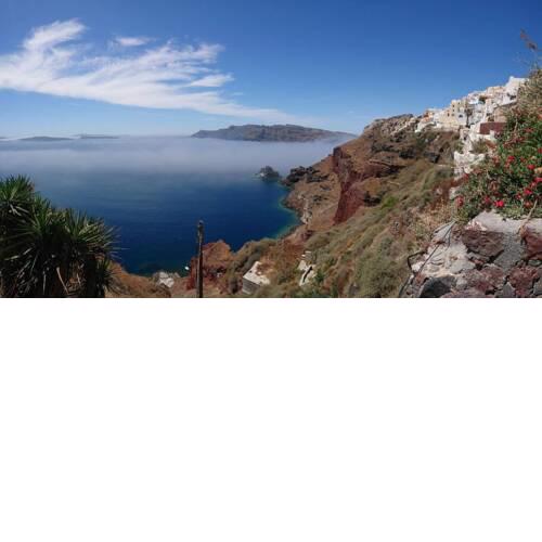 Oia Waves large cavehouse and small Studio