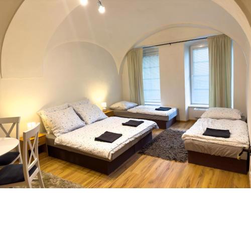 Old town apartment A/C and parking