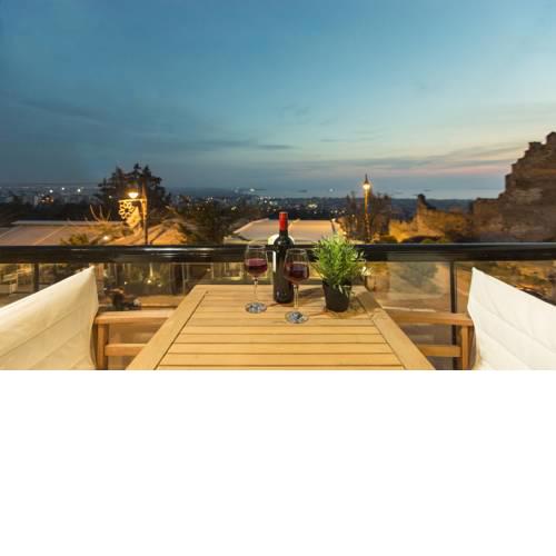 Old town view apartment